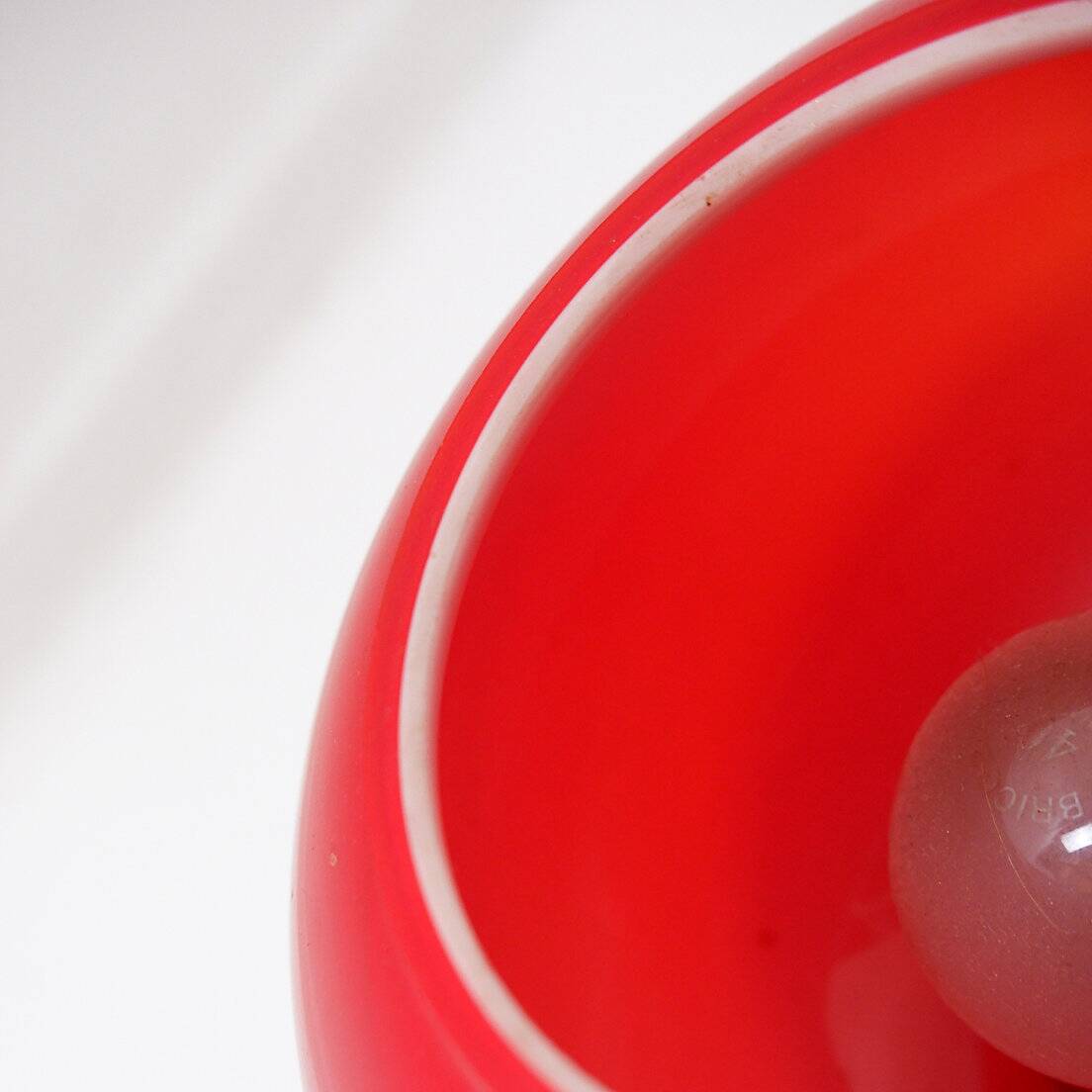 Opaline glass table lamp by Herwig & Frank Sterckx for De Rupel