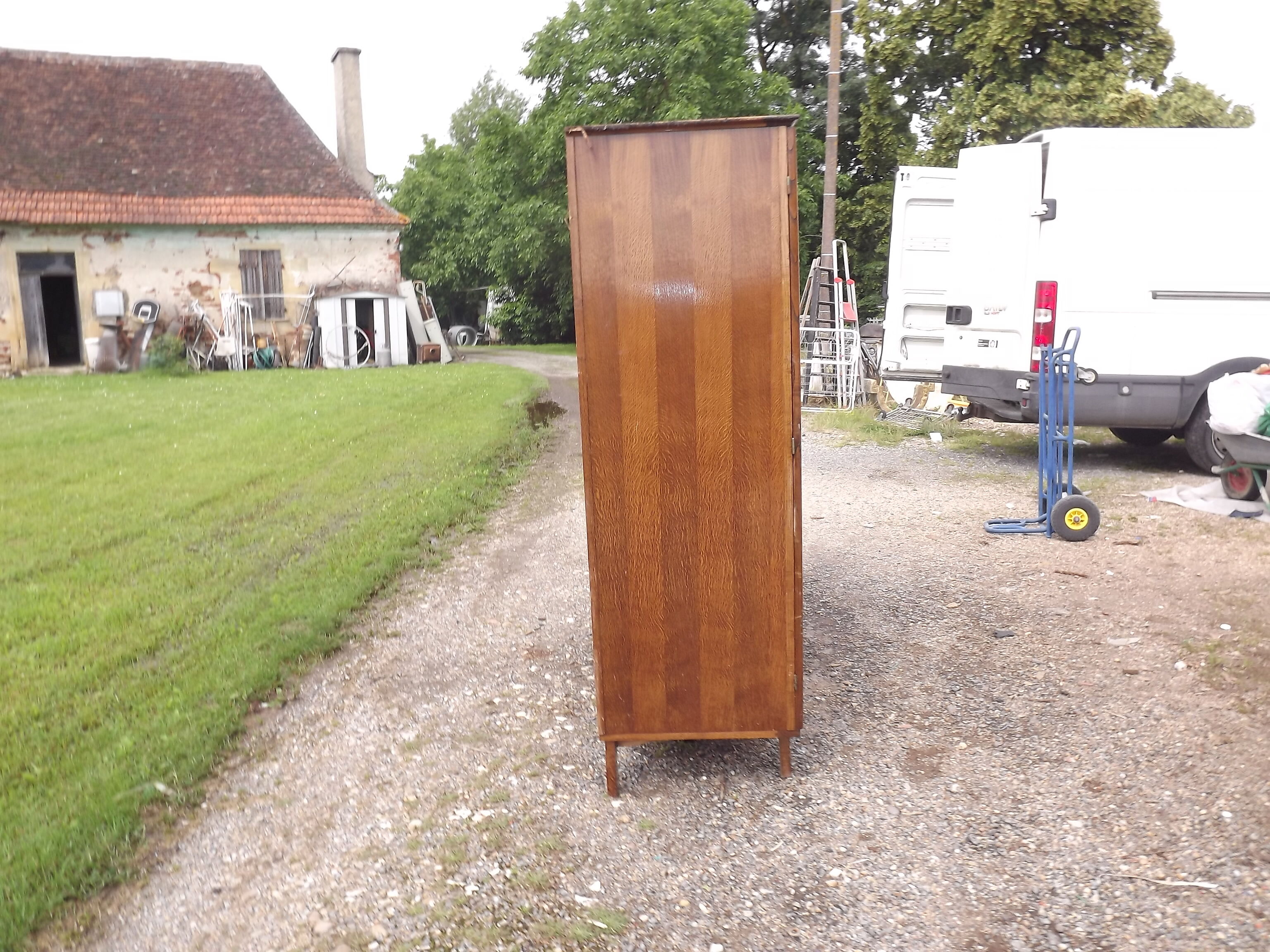 Oak wardrobe 50s