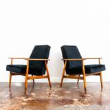 Armchairs by H. Lis, 1960s, Set of 2