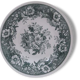 Old plate Balmoral Decors flowers Green