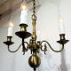 4-light Dutch chandelier