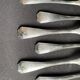 6 Christofle America forks numbered George V