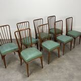 8 Charles Ramos chairs from the 50s