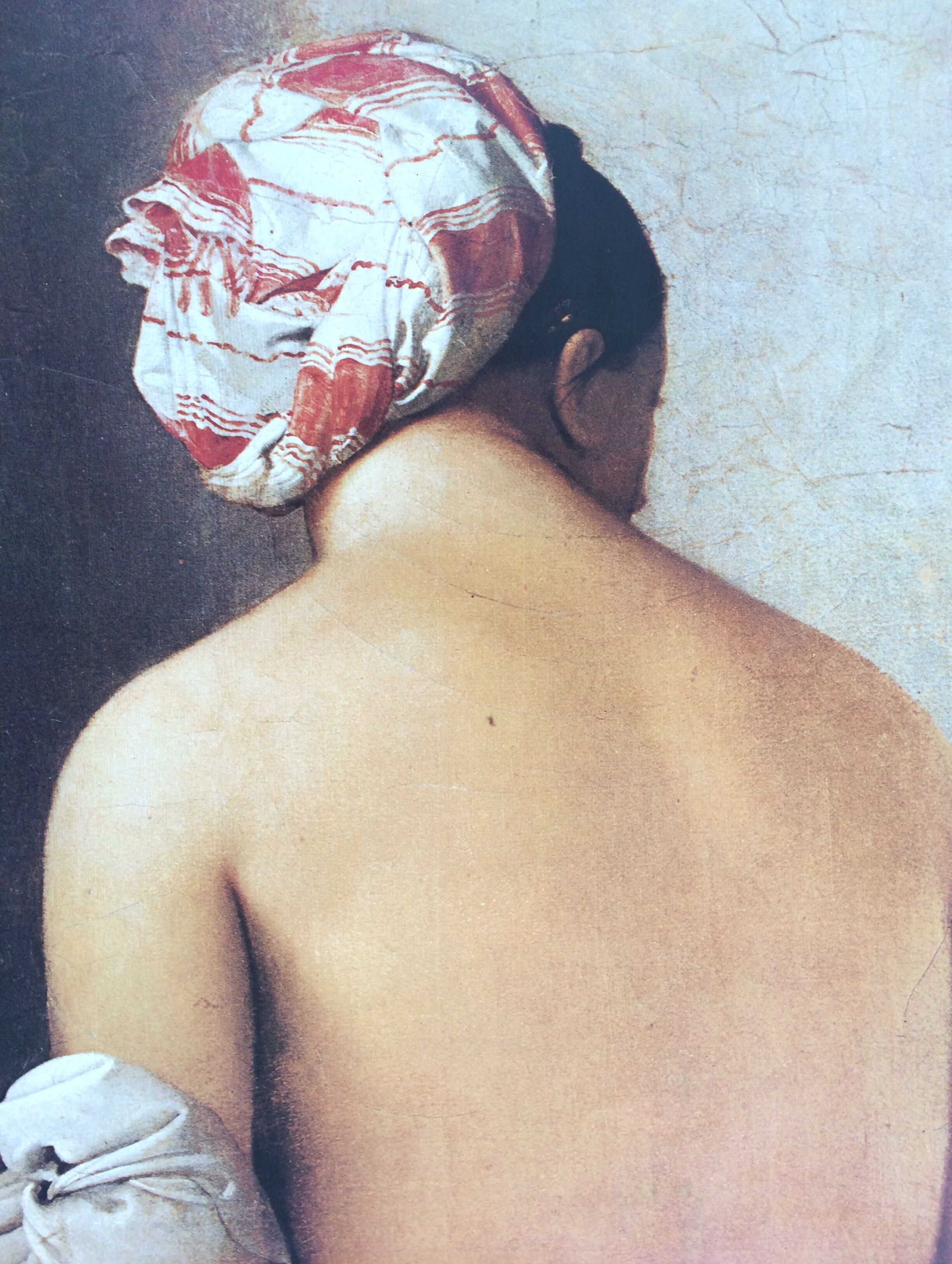 INGRES (after), La baigneuse de Valpinçon. Original 1957 advertising poster