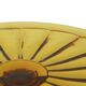 Amber Art Deco Cake Stand Pastry Dish Scailmont