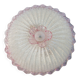 Plafonnier italien en verre de Murano rose