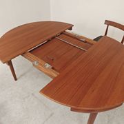Table de repas et 4 chaises par Hans Olsen pour Frem Rojle  Danemark