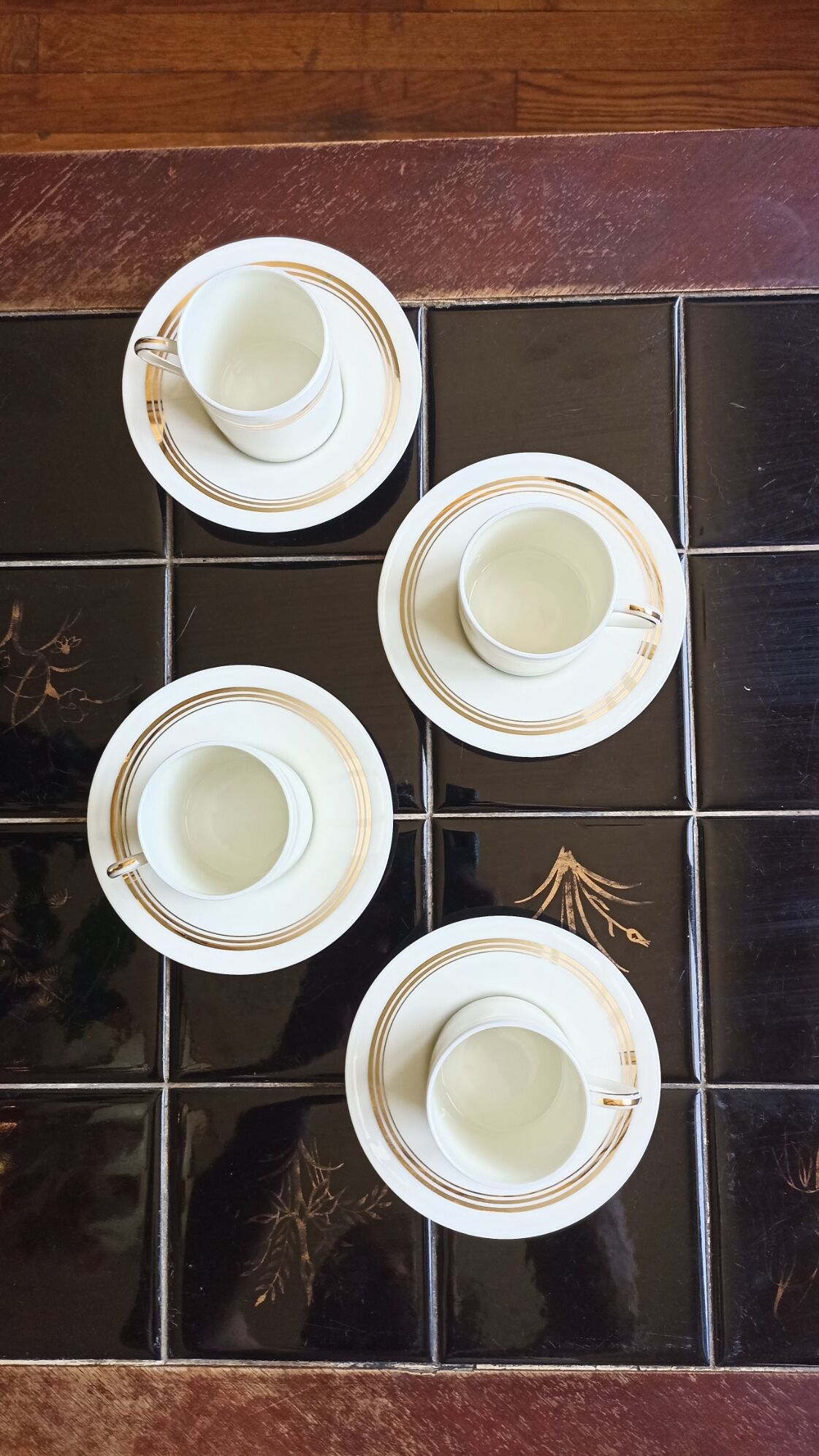 Limoges porcelain espresso cup - Raynaud