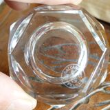 Pair of salters, crystal, Baccarat