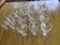 Set 6 wine glasses, 6 water glasses and 6 crystal shot glasses