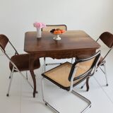 Table à manger en chêne massif, 1930