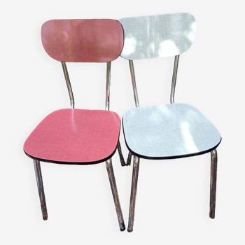 Chaises en formica