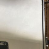 Vintage triptych barber mirror