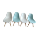 Lot de 4 chaises de Charles & Ray Eames pour Herman Miller
