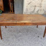 Old rustic farmhouse table 1900 -1m81