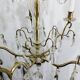 5-light crystal chandelier