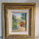 Huile sur toile "Le pot rouge" par D. BAKK