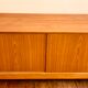 1960s Danish Teak Sliding Door Sideboard