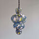 Duo de suspensions en verre soufflé multicolore, Murano, 1950-60