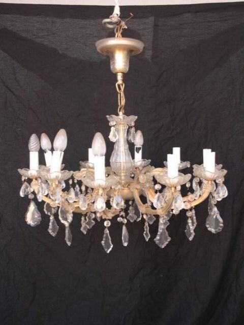 lustre à pampilles  1960