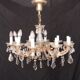 lustre à pampilles  1960