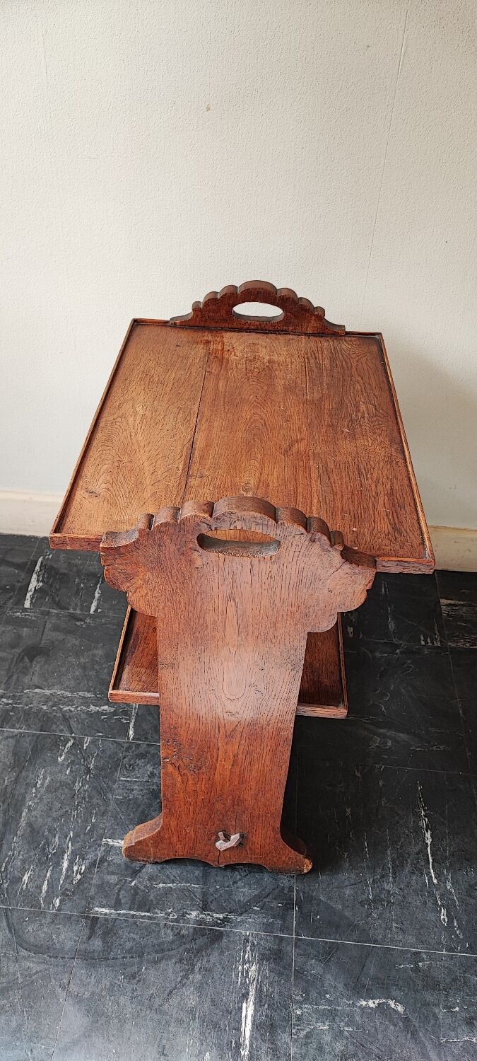 Side table in solid wood