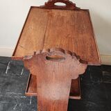 Side table in solid wood