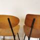 Chaises de salle à manger vintage en bois Stol Kamnik - Yougoslavie des années 1970 - Lot de 4