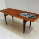 Scandinavian teak coffee table