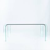 Table à manger en verre Fiam Italie