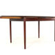 Table à manger extensible en bois de rose 'Stenstrup' - style mid-century moderne