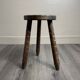 Wooden tripod stool 60s