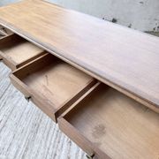 Oak console table from the 1960s.