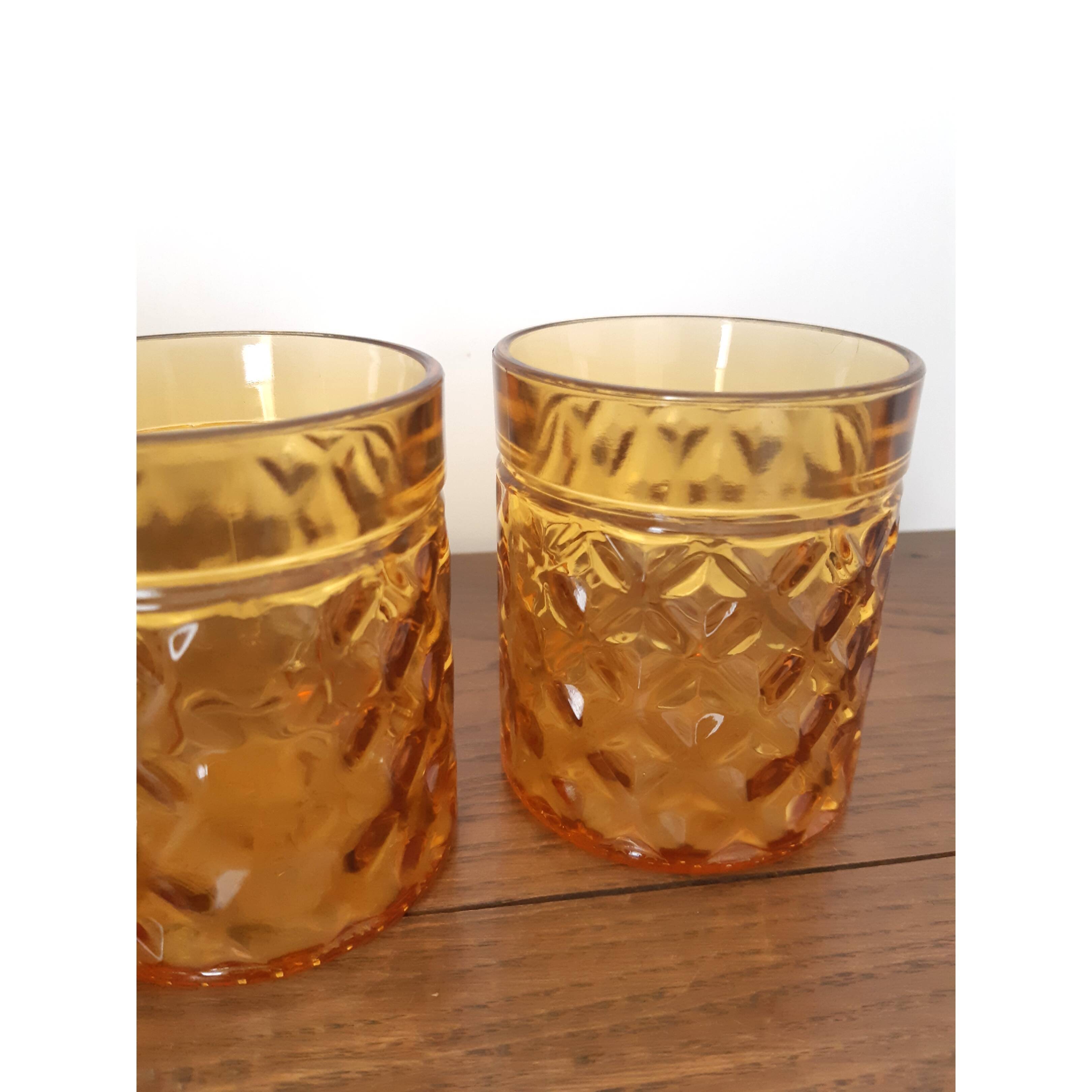 Lot of 3 vintage glasses