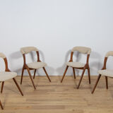 Model Sonja Dining Chairs by Johannes Andersen for Vamo Sonderborg, 1960s, Set of 4