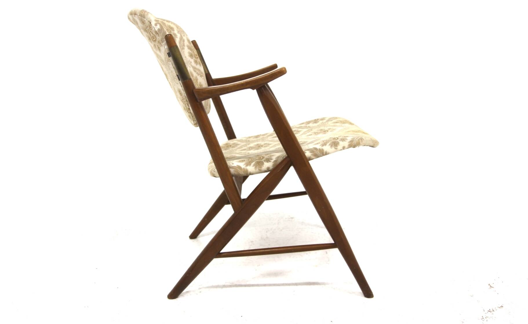 Scandinavian beech armchair, Threemen, Sweden, 1960