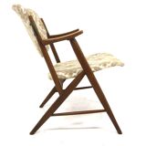 Scandinavian beech armchair, Threemen, Sweden, 1960