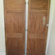 Pair of mahogany doors
