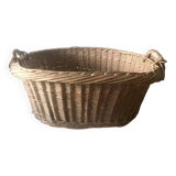 XL wicker laundry basket