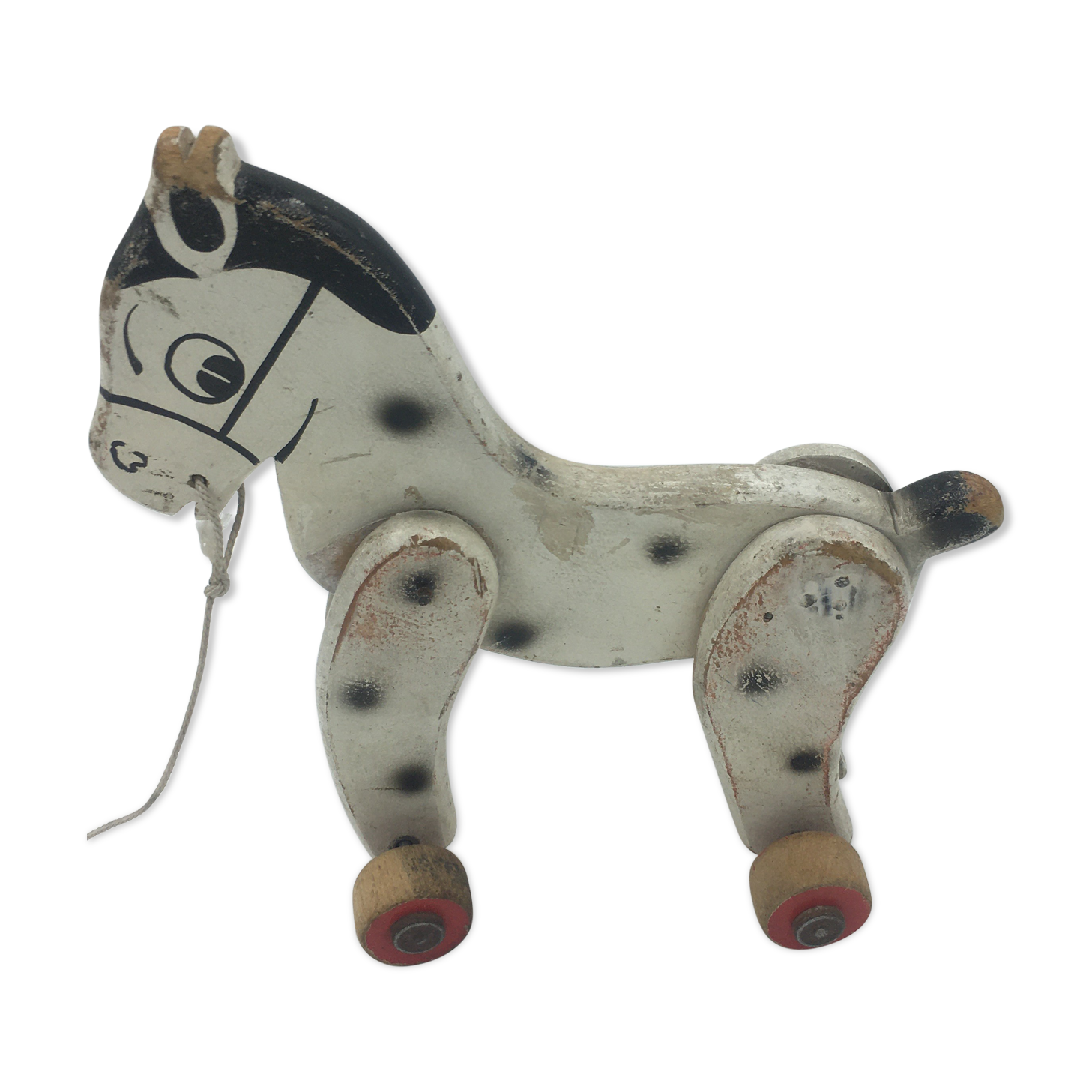 Wooden horse to pull