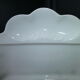Set of 5 asparagus plates in white Limoges porcelain