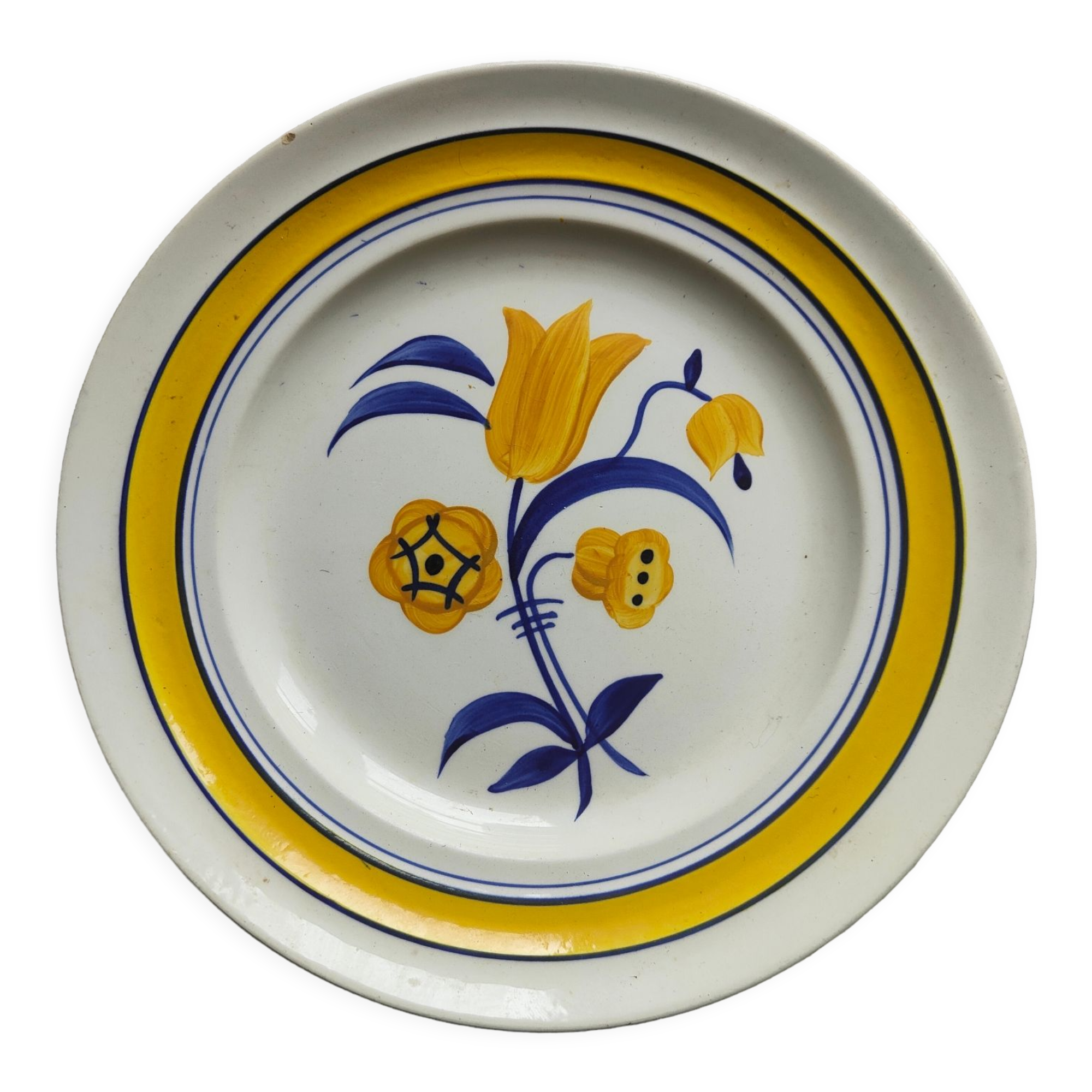 Boch frères iron earth plates