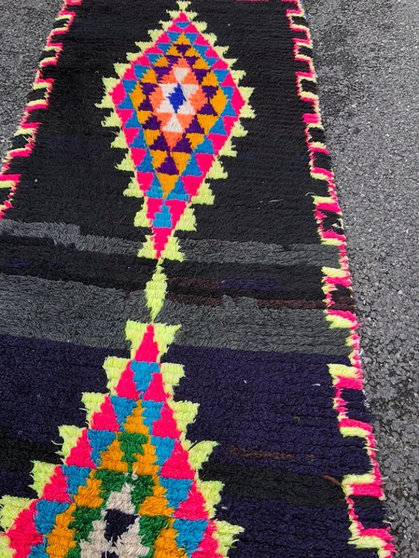 Tapis berbere marocain 75x220 cm