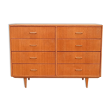 Large vintage light oak dresser