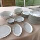 Porcelain dinner service