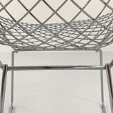 Diamond armchair chromed by Harry Bertoia for Knoll, 1990