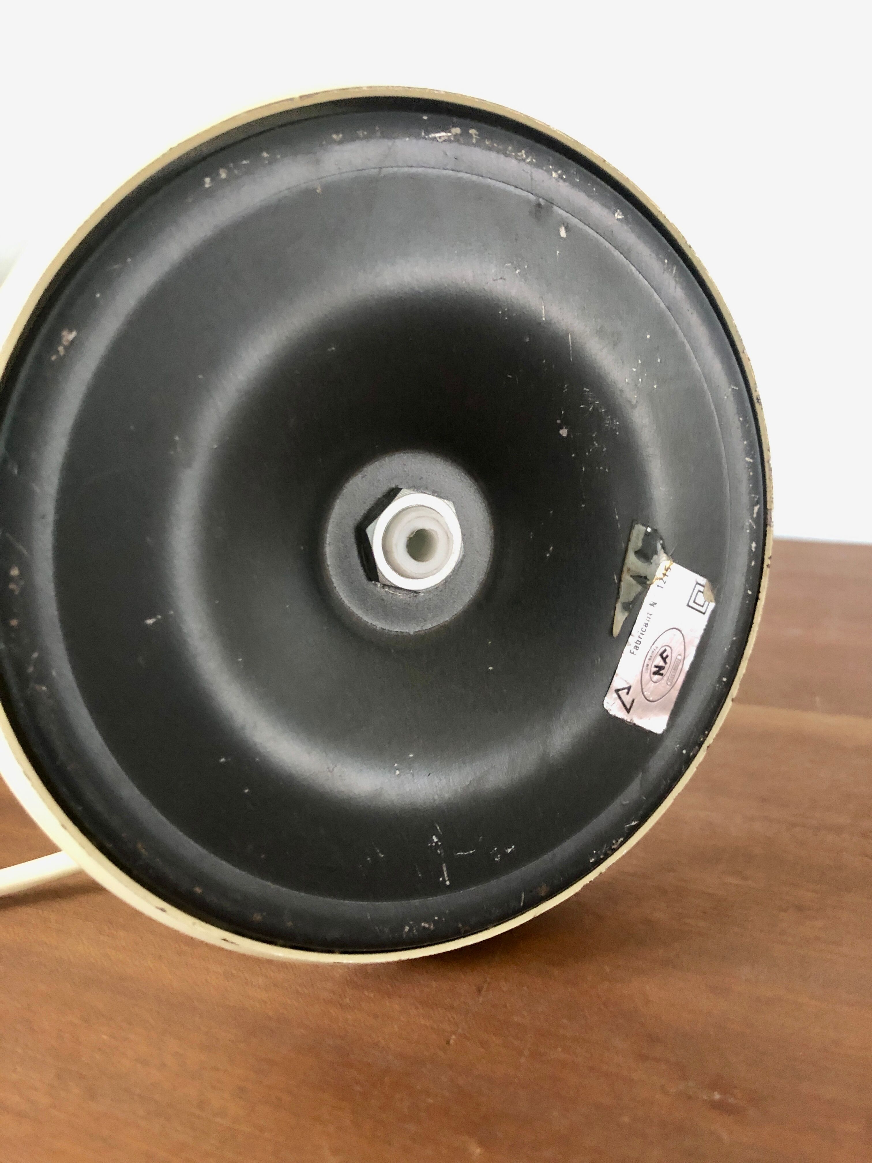 Beige desk lamp Aluminor 1970