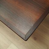 Table en palissandre, design danois, années 1970, production : Danemark