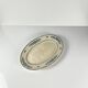 Oval patinated dish "Thermidor" Blue/green iron earth, late 19th century