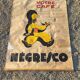 large poster your cafe negresco on canvas